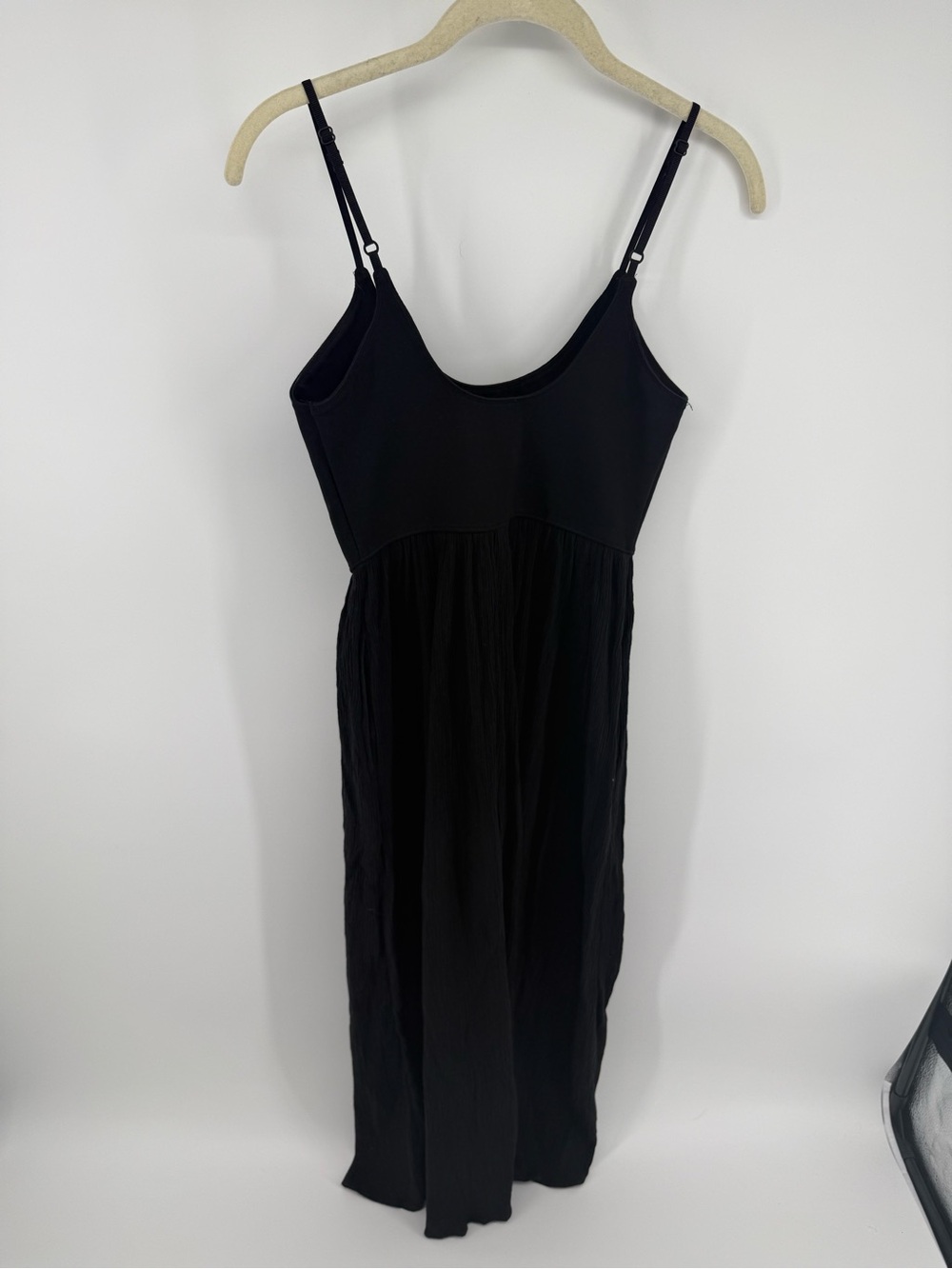 aerie Black Spaghetti Strap Maxi Dress - Picture 6 of 6